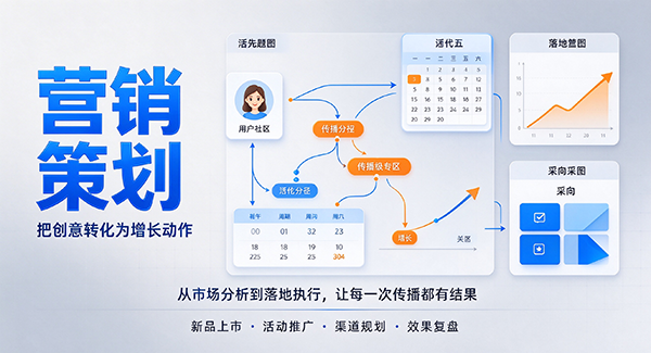 红原县营销策划